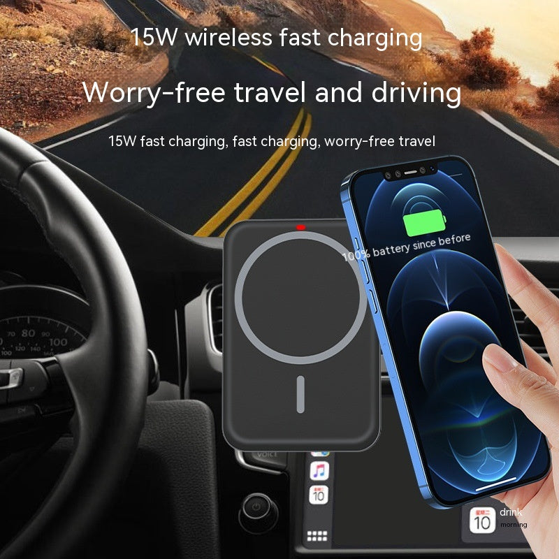 Plastic Car Wireless Charger 15W Fast Charge Applicable -  My BrioTop