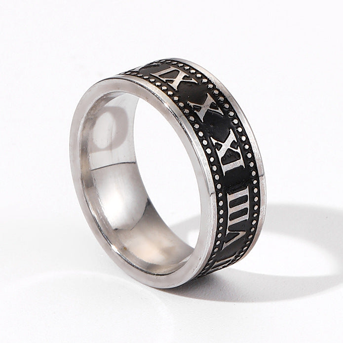 Men's Fashion Steel Ring -  My BrioTop