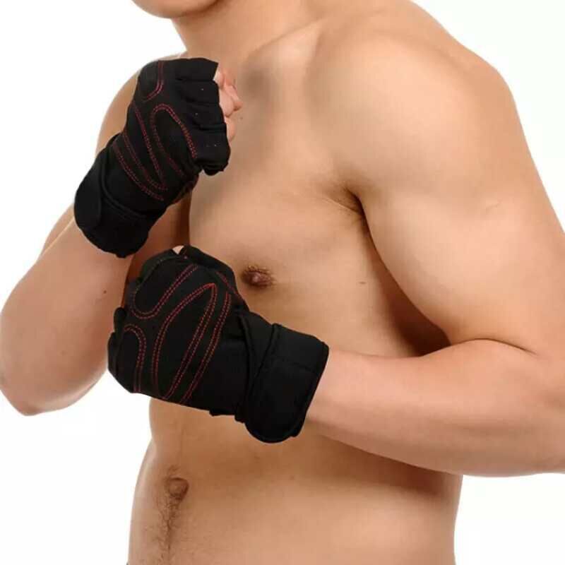 Sports fitness microfiber gloves