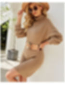 Knitted Sweater Dress